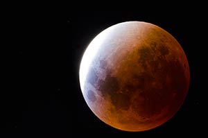 Éclipse de lune - 23.09.2015 à 4h00